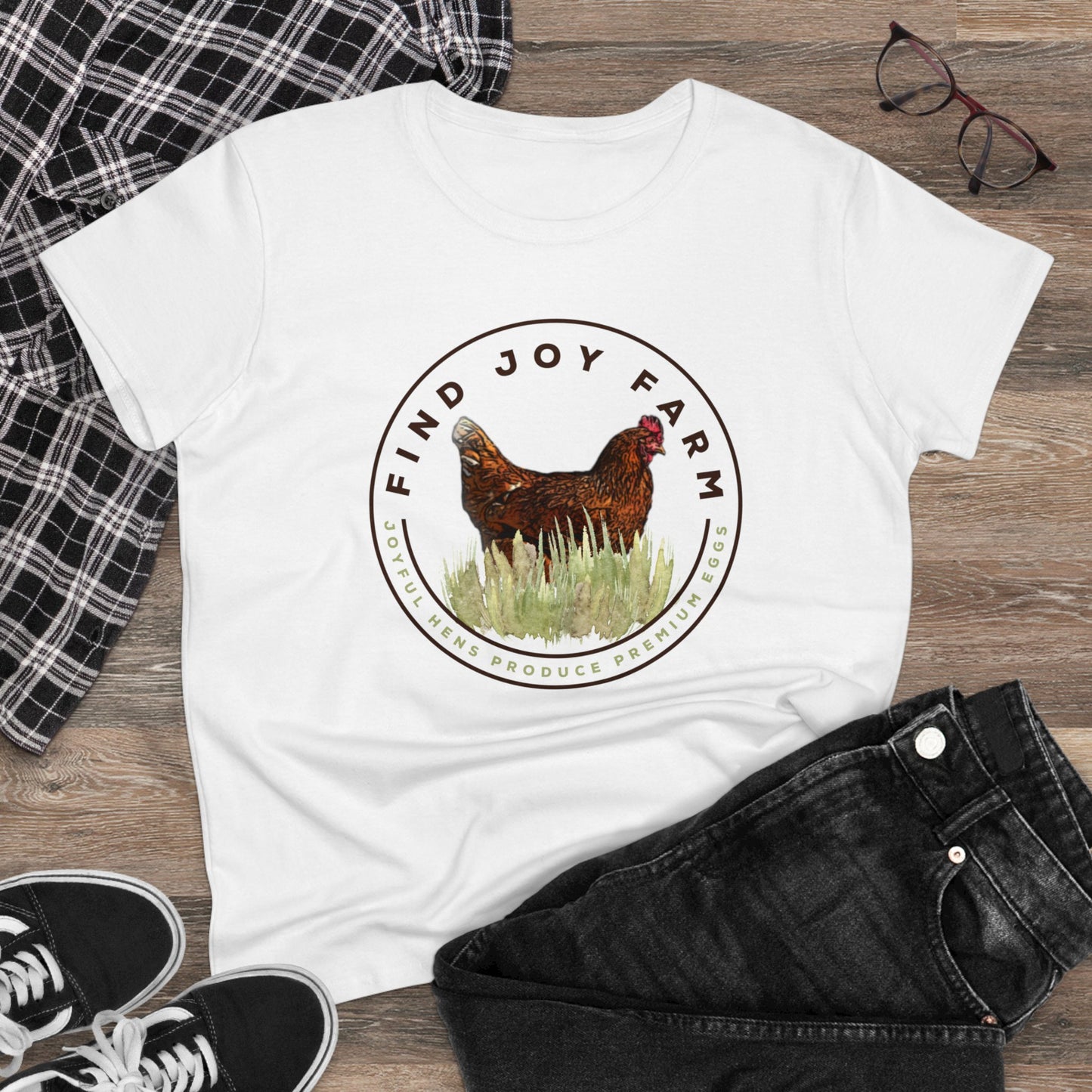 FINDJOY Farm Cotton Tee