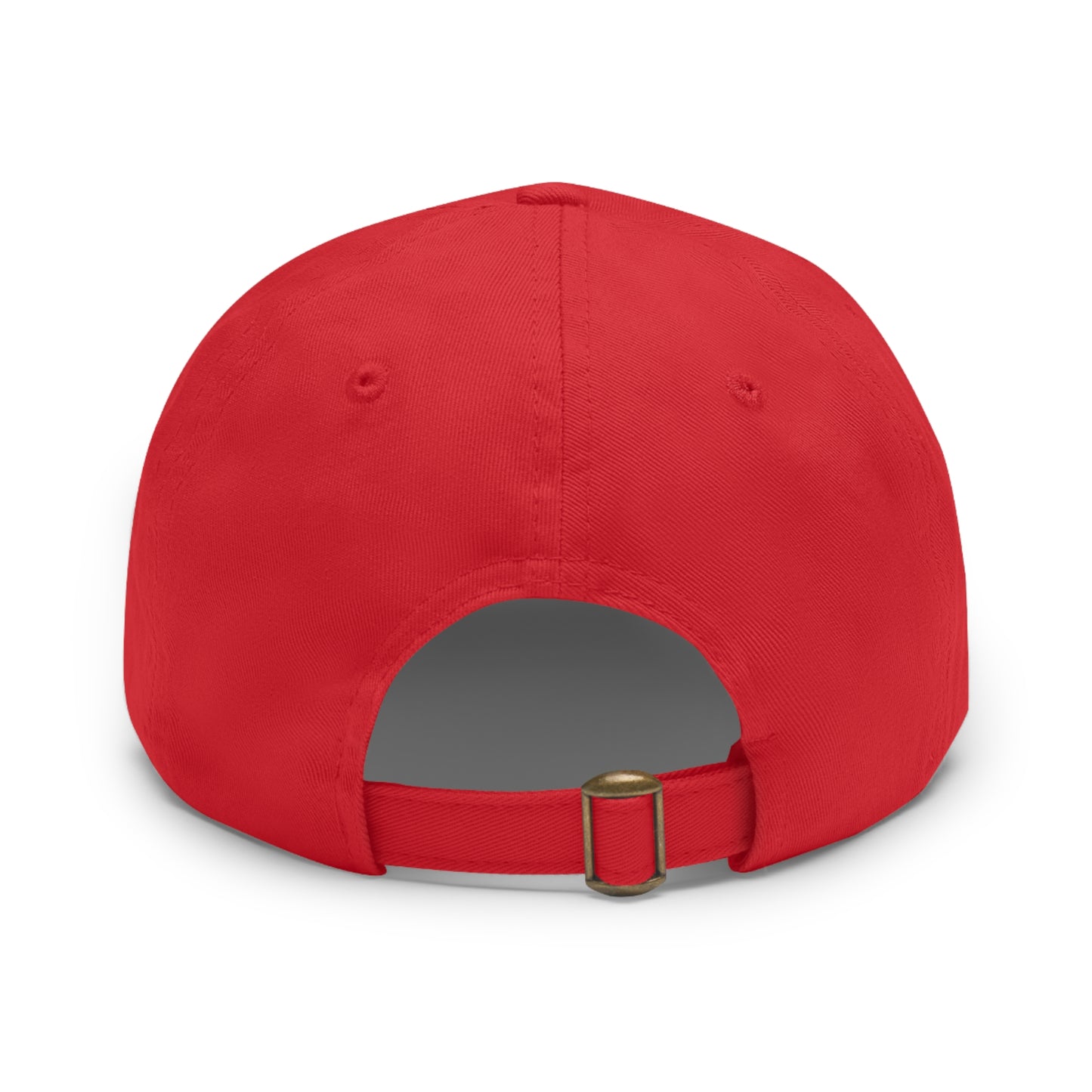 FINDJOY Montana Dad Hat with Leather Patch (Rectangle)