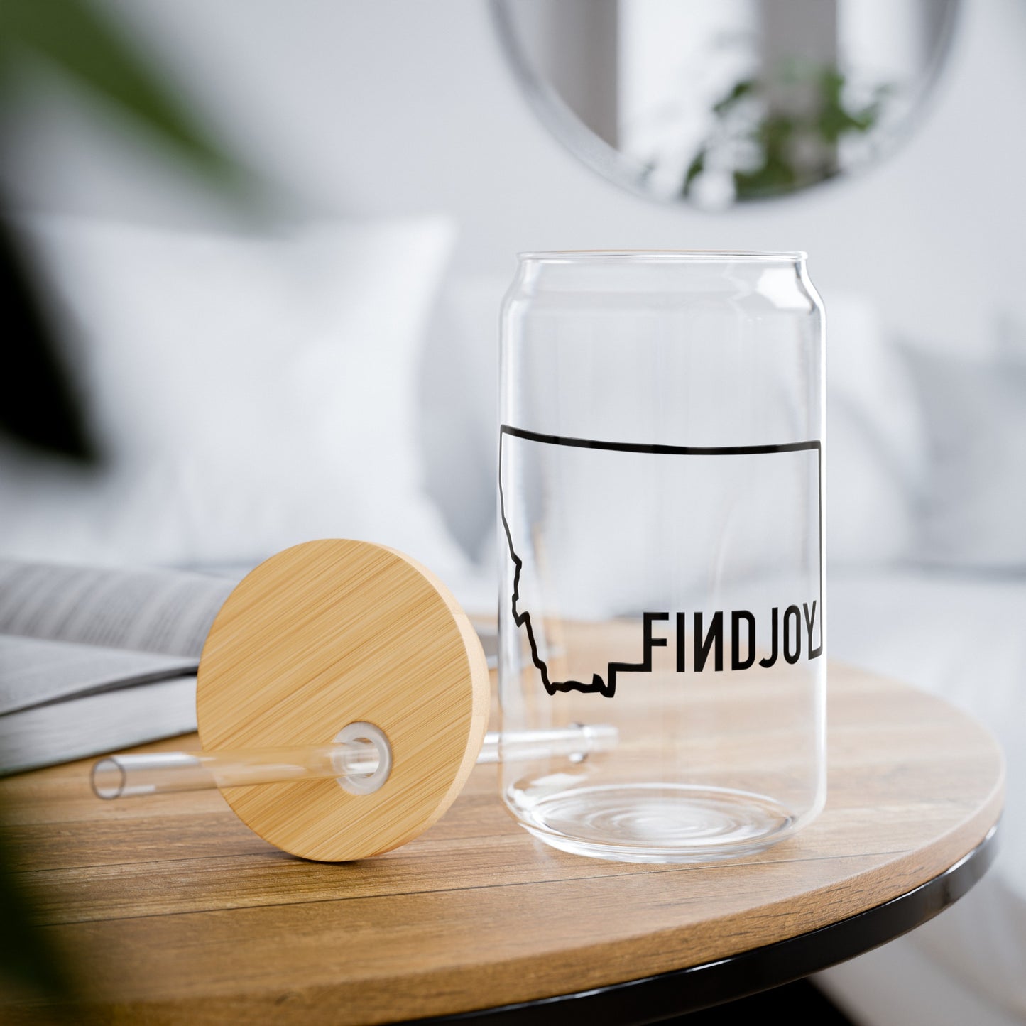 FINDJOY MT Sipper Glass, 16oz